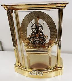 Seth Thomas Skeleton Clock In Brass Mgo1516