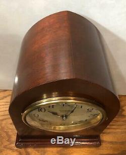 Seth Thomas Sonora Chime 5 Bell Jewelers Westminster Fred Bucher Mantel Clock