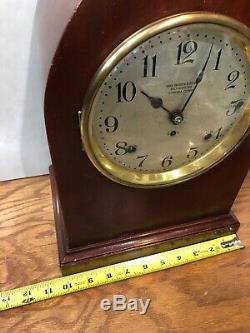 Seth Thomas Sonora Chime 5 Bell Jewelers Westminster Fred Bucher Mantel Clock