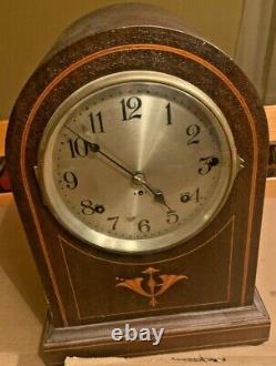 Seth Thomas Sonora Chime Clock 14 inches tall 10 wide 7 1/3 deep Complete
