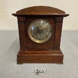 Seth Thomas Sonora Chime Clock 4 Bells Mantle with Key