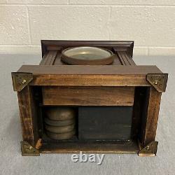 Seth Thomas Sonora Chime Clock 4 Bells Mantle with Key