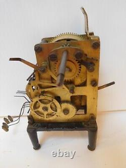 Seth Thomas Sonora Chime Movement #119A Running On original Pedestal-ca 1910's