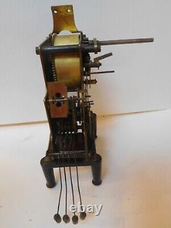 Seth Thomas Sonora Chime Movement #119A Running On original Pedestal-ca 1910's