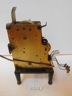 Seth Thomas Sonora Chime Movement #119A Running On original Pedestal-ca 1910's