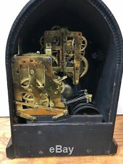 Seth Thomas Sonora Chime Westminster Jewelers Hennegen Bates 5 Bell Mantel Clock