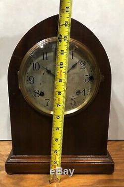 Seth Thomas Sonora Chime Westminster Jewelers Hennegen Bates 5 Bell Mantel Clock