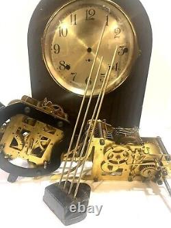 Seth Thomas Sonora Westminster Chime Mantle Clock 4 Rod Serviced, tested, Works