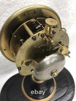 Seth Thomas Sons & Co. Candlestick Mantle Clock with Dome. Circa 1890. Runs