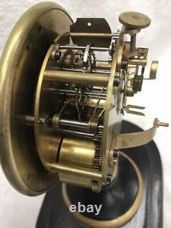 Seth Thomas Sons & Co. Candlestick Mantle Clock with Dome. Circa 1890. Runs