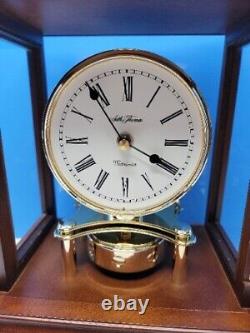 Seth Thomas Statesboro Mantel Clock 12 X 10 X 6.5 Nice