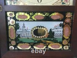 Seth Thomas/Tiffany Tradition 2W clock Pillar & scroll. Wind up withpapers