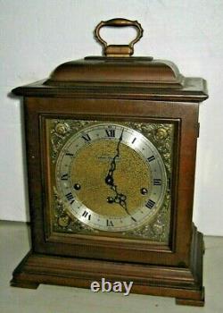 Seth Thomas U. S. A. Triple + Westminster Chime 8-day Bracket Clock Working