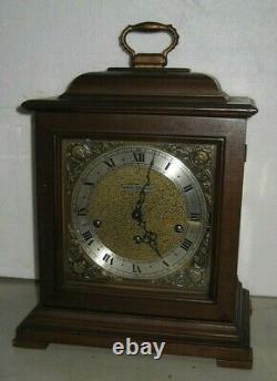 Seth Thomas U. S. A. Triple + Westminster Chime 8-day Bracket Clock Working