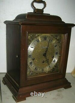 Seth Thomas U. S. A. Triple + Westminster Chime 8-day Bracket Clock Working