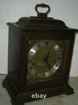 Seth Thomas U. S. A. Triple + Westminster Chime 8-day Bracket Clock Working