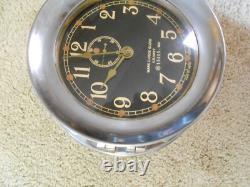 Seth Thomas U. S. Navy Mark I Deck Clock Heavy Case WWII 1941