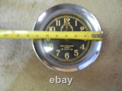 Seth Thomas U. S. Navy Mark I Deck Clock Heavy Case WWII 1941