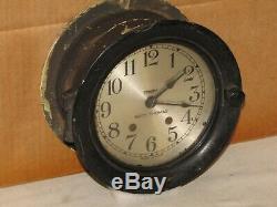 Seth Thomas U. S. Navy Ships Bell Clock 6 Inch Dialww21943chelsea Key