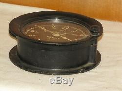 Seth Thomas U. S. Navy Ships Clock 6 Inch Dialww21943chelsea Key