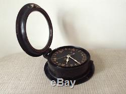 Seth Thomas U. S Navy Ships Clock WW2 Rare Collectable Antique
