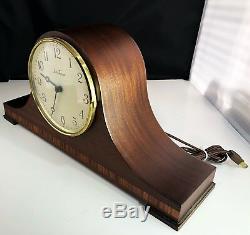 Seth Thomas Vintage Electric Mantle Clock Lynton 2E Electric Striking Clock