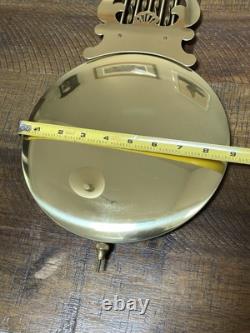 Seth Thomas Vintage Tall Case Grandfather Clock Pendulum With Lead