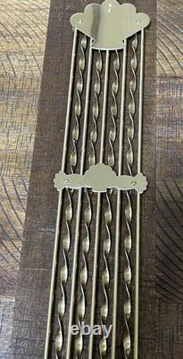 Seth Thomas Vintage Tall Case Grandfather Clock Pendulum With Lead