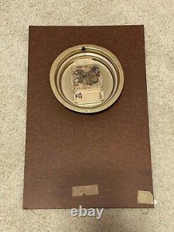 Seth Thomas Vintage Wall Clock TRANSITION Model Two Tone Wood Never Used