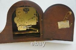Seth Thomas Vintage Westminster Chime Mantle Clock Woodbury FOR PARTS UNTESTED