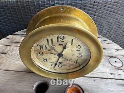 Seth Thomas WW1 US NAVY Radio Room Clock