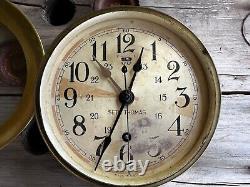 Seth Thomas WW1 US NAVY Radio Room Clock