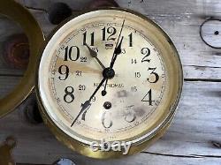 Seth Thomas WW1 US NAVY Radio Room Clock