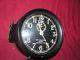 Seth Thomas Ww11 Mark-1 Deck Clock U. S. Navy, 38406 1941, Keeps Time