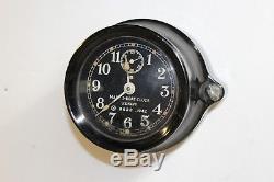 Seth Thomas WW2 Bakelite US Navy Mk 1 Boat Clock Sub PT Boat Running 1942