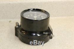 Seth Thomas WW2 Bakelite US Navy Mk 1 Boat Clock Sub PT Boat Running 1942