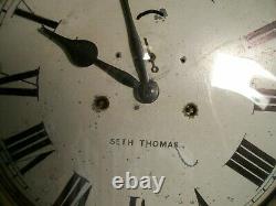 Seth Thomas Wall Clock 1800's