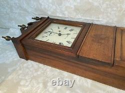 Seth Thomas Weight Regulator Wall Clock Time Only Runs Seth Thomas No. 2