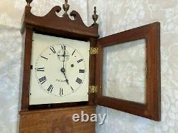 Seth Thomas Weight Regulator Wall Clock Time Only Runs Seth Thomas No. 2