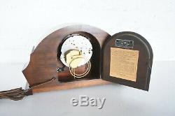 Seth Thomas Westminster Colonial Mantle Electric Clock Vintage Large 16