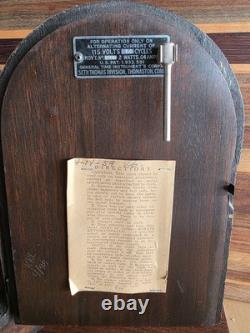 Seth Thomas Westminter Chime Clock April 14, 1959 Missing Power Cord