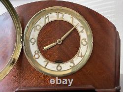 Seth Thomas Wood Mantel Clock Simsbury 1 E? - Works Vintage