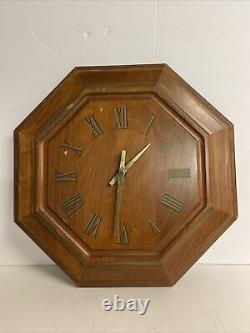 Seth Thomas Wood Wall Clock