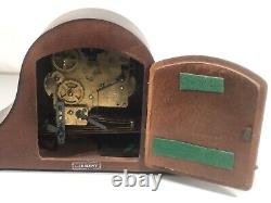Seth Thomas Woodbury Westminster Chime Mantle Desk Clock Vintage Made In Germany