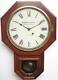 Seth Thomas Wooden Mantel Clock American Victorian Rare Mahogany Case 8 Day 60cm