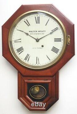 Seth Thomas Wooden Mantel Clock American Victorian Rare Mahogany Case 8 day 60cm