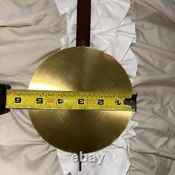 Seth Thomas authentic Grandfather Clock Pendulum OEM Brass/wood Amazing Con