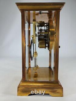 Seth Thomas mercury pendulum brass clock # D11622