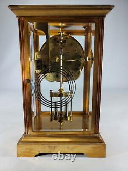 Seth Thomas mercury pendulum brass clock # D11622