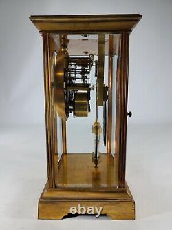 Seth Thomas mercury pendulum brass clock # D11622